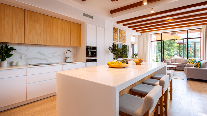 hauska cocina abierta integrada natural luz guadalajara