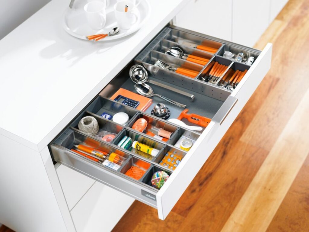 organizador orga line blum cajon utensilios